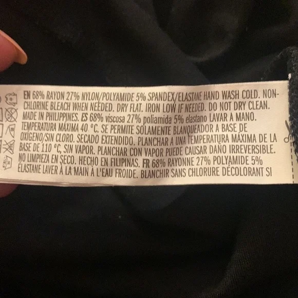 Forever 21 Black pleated Mini Skirt Large - Picture 6 of 6